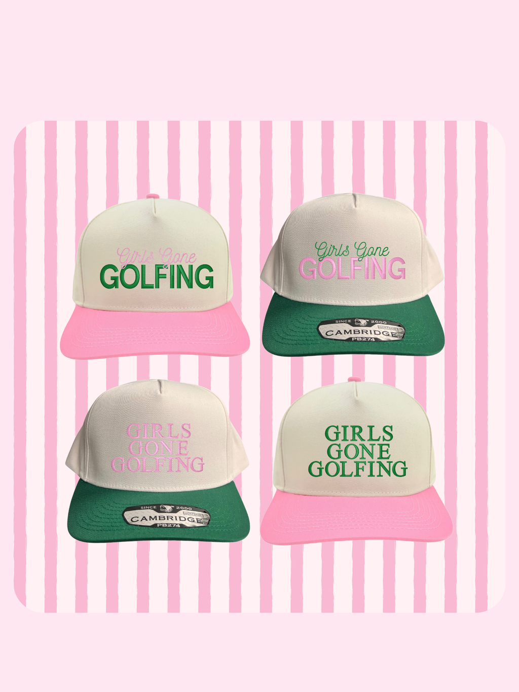 Trucker Hat - Pink Bill